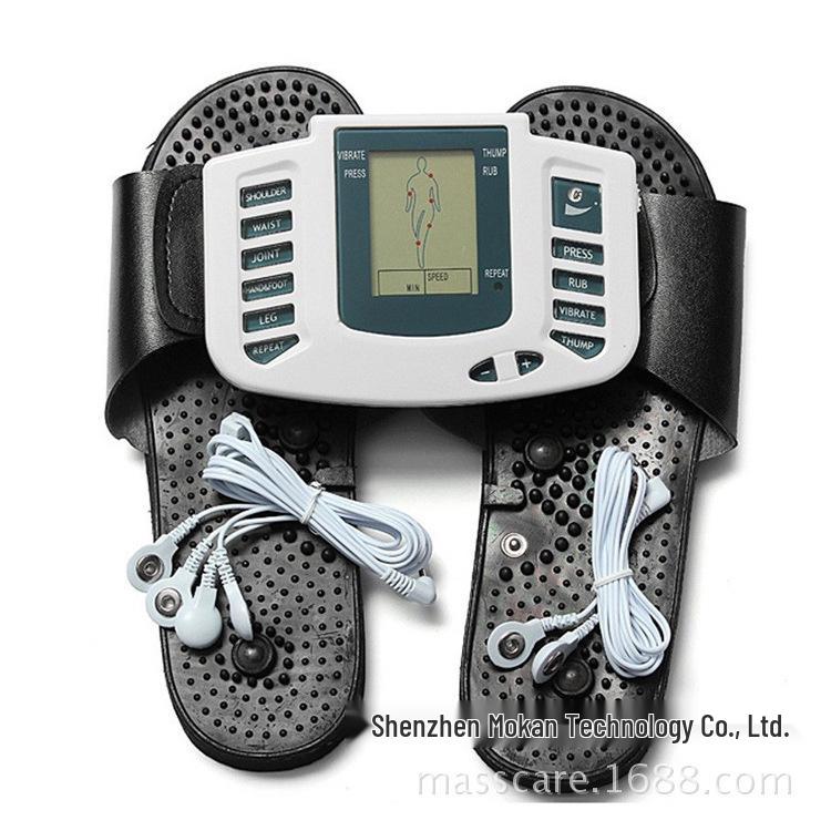 Aparat digital de masaj pentru picioare cu acupunctură cu pantofi pentru electroterapie