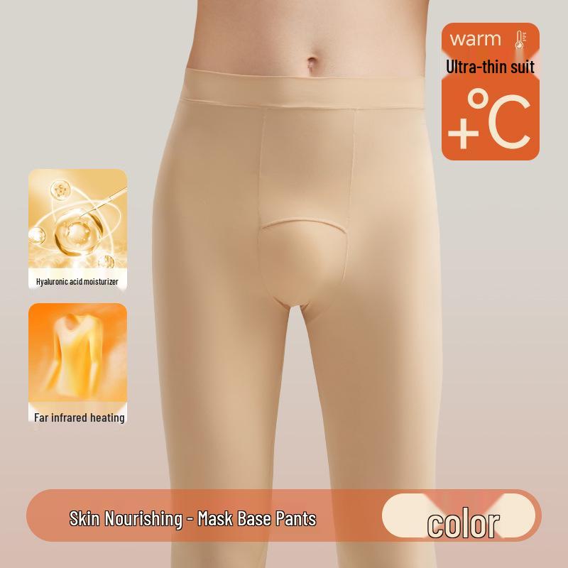 Herren Ultradünnes Warmes Unterwäsche-Set mit Hyaluronsäure Basisschicht für Herbst/Winter