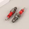 Racing 3 Electrode Spark Plug A7Tc D8Tc Fits For Gy6 50Cc 110Cc 125Cc 150Cc Scooter Dirt Bike Go Kart Motorcycle Accessories