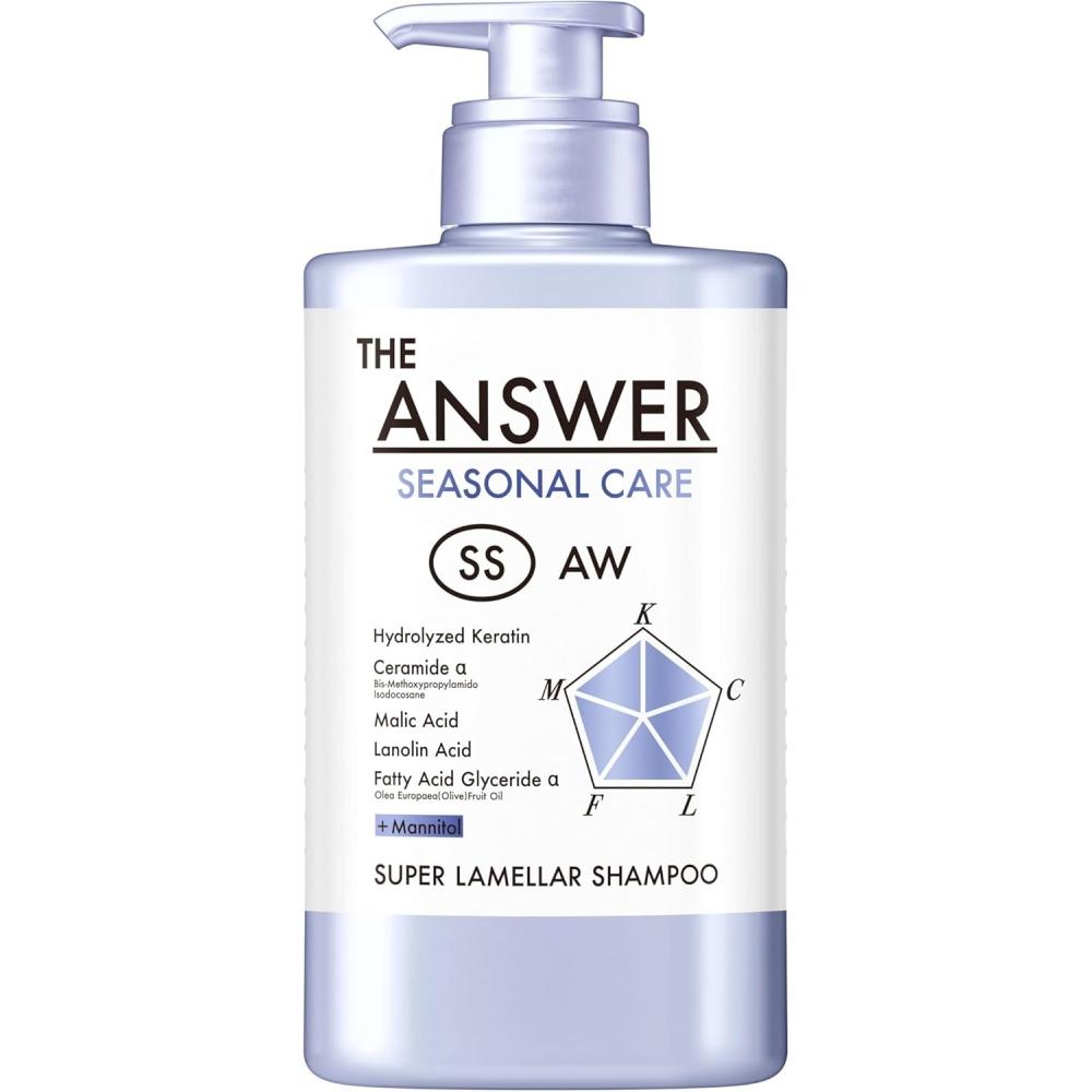 Шампунь The Answer Ss Super Lamella 400 мл Аромат Жасмина и Мандарина