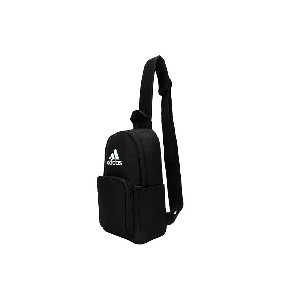 New Adidas Recycled Polyester Gym Bag, Backpack, Crossbody Bag, Shoulder Bag Unisex Black H30358
