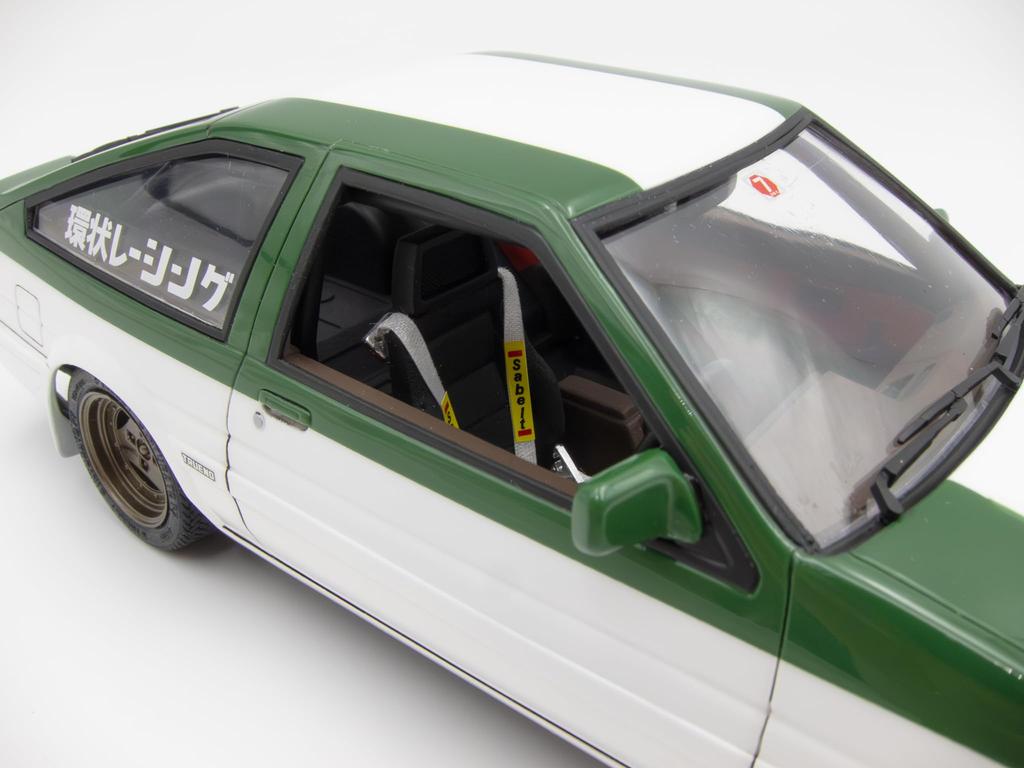 Naniwa Tomoare Serie AE86 Trueno Marbo Spezifikation Plastikmodell 1/24 Nr.2