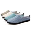 Slippers, linen shoes, four-season casual half-drag beach trendy shoes