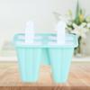 Easy Release Ice Cream Mould Mint Green Popsicle Mold Durable DIY Ice Cream Tools  Hot Summer