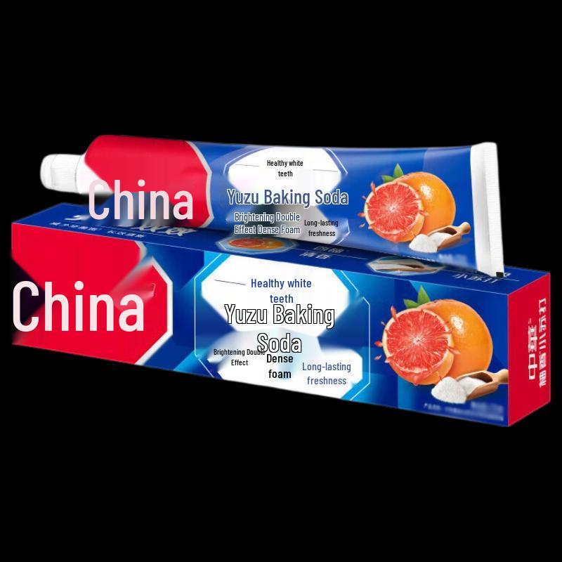 Zhonghua Whitening Toothpaste, Grapefruit Mint Flavor