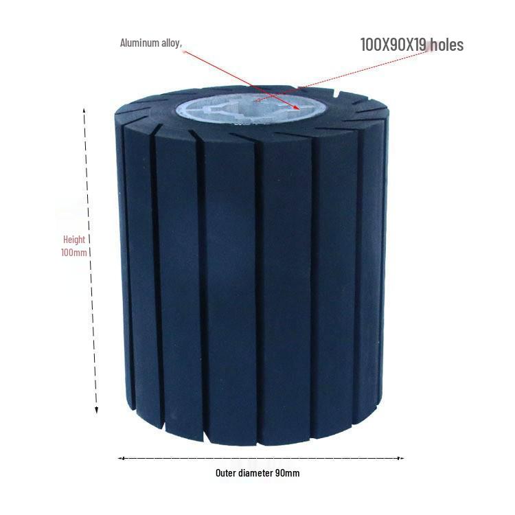 Aluminum Core Rubber Wheel for Metal & Wood Polishing