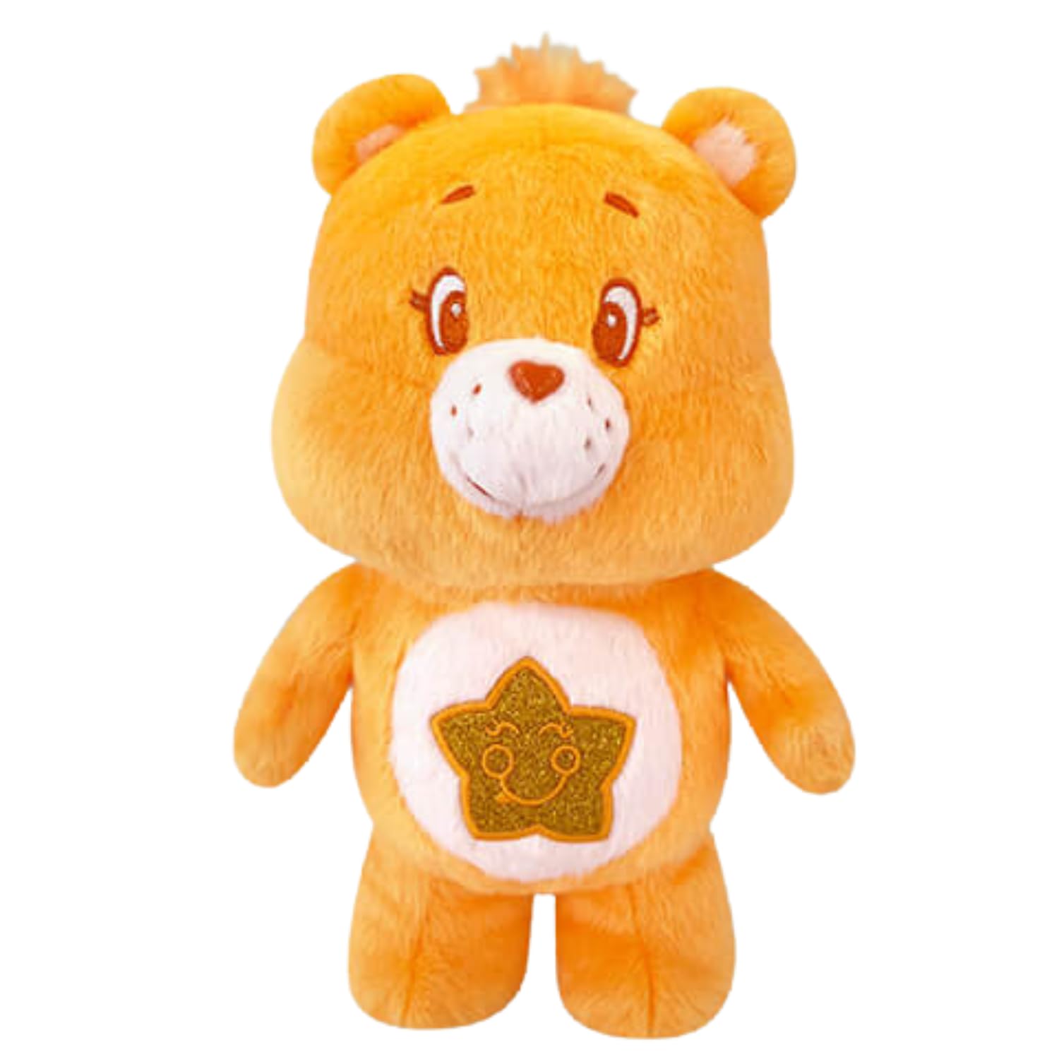 

Care Bears Sparkle MB Plush Toy, Approx. 22cm (Laugh-A-Lot Bear)