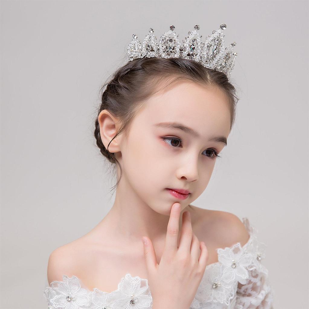 Frozen Elsa Princess Crown Crystal Headband for Girls - Kids' Birthday Gift