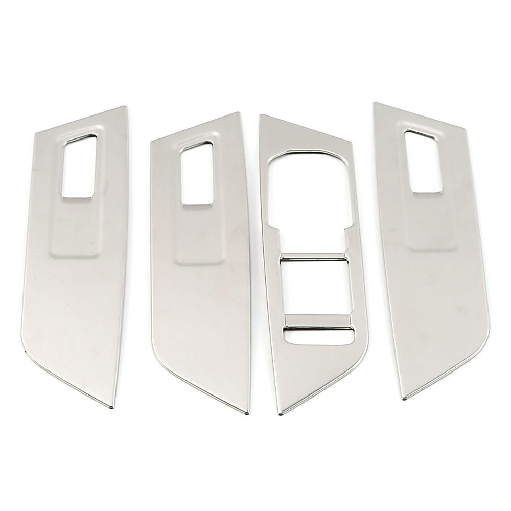 

Для Skoda Karoq 2017-2024 салон автомобиля дверь подлокотник стеклоподъемник переключатель кнопка панель крышка нержавеющая сталь отделка модификация наклейка