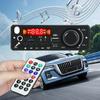 6W Amplifier Car FM Radio Module DC 5V Bluetooth-Compatible 5.0 Audio Module TF USB Audio MP3 Player Hands-Free Call with Remote