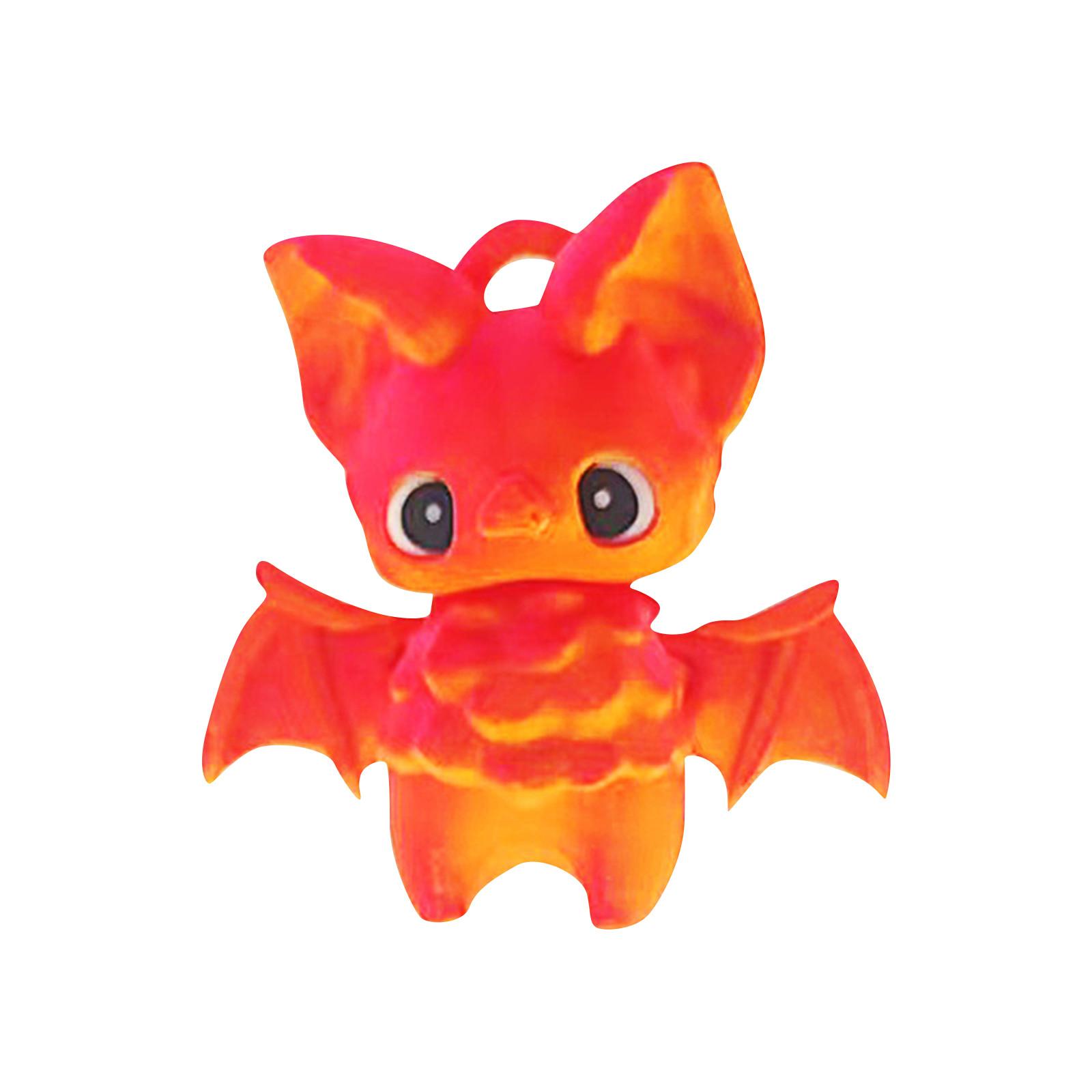 

3D-печатная подвижная игрушка, с подвижными суставами, 3D-печатная игрушка-украшение, снятие стресса, подвижная One Size шафрановый