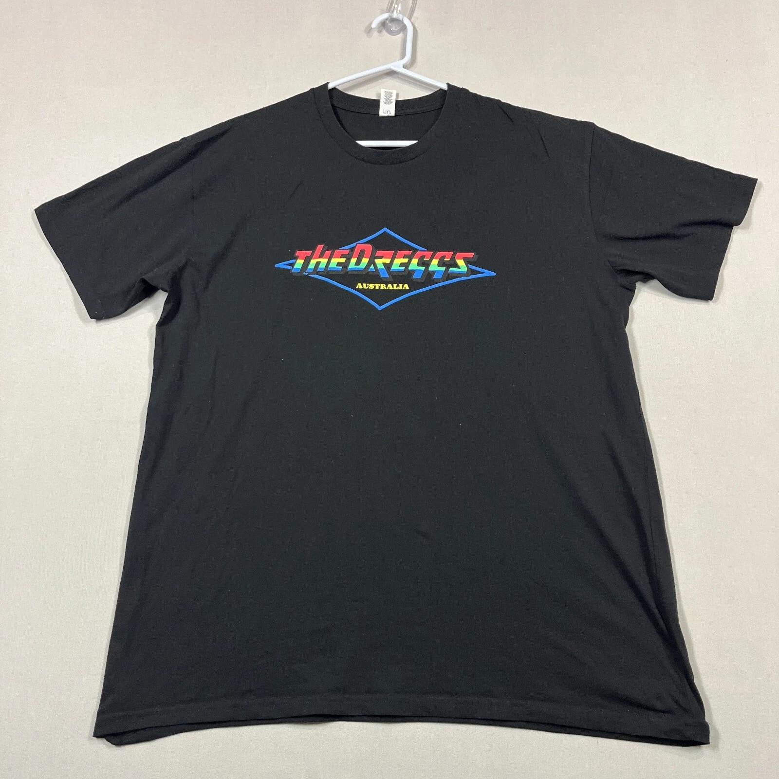 The Dreggs Band Australia Rare Graphic Music Casual Tee T Shirt Mens XL XL