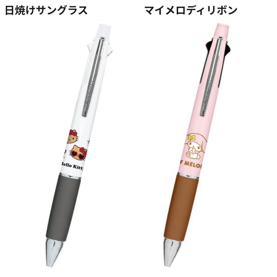 Sanrio Jetstream 41 0.5mm 4-color Ballpoint Pen Mechanical Pencil Multicolor High-quality Quick-drying Black Red Blue Green Writing Instrument Hello