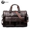 Retro Leather Laptop Briefcase - High-End Men's Casual Business Handbag & Crossbody Bag