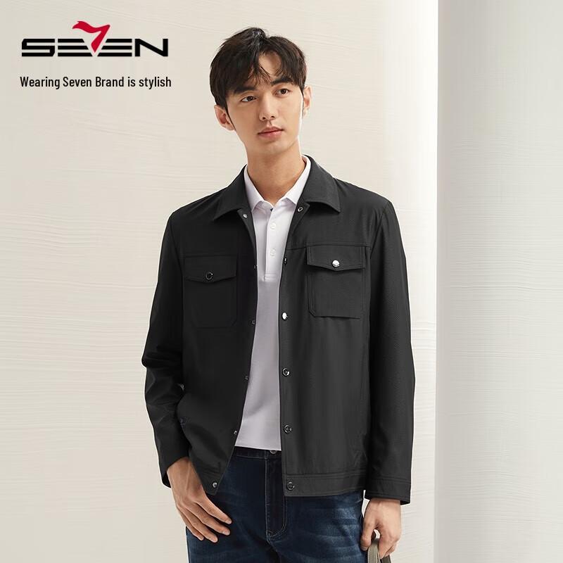 

Septwolves Men s Printed Lapel Work Jacket 3XL