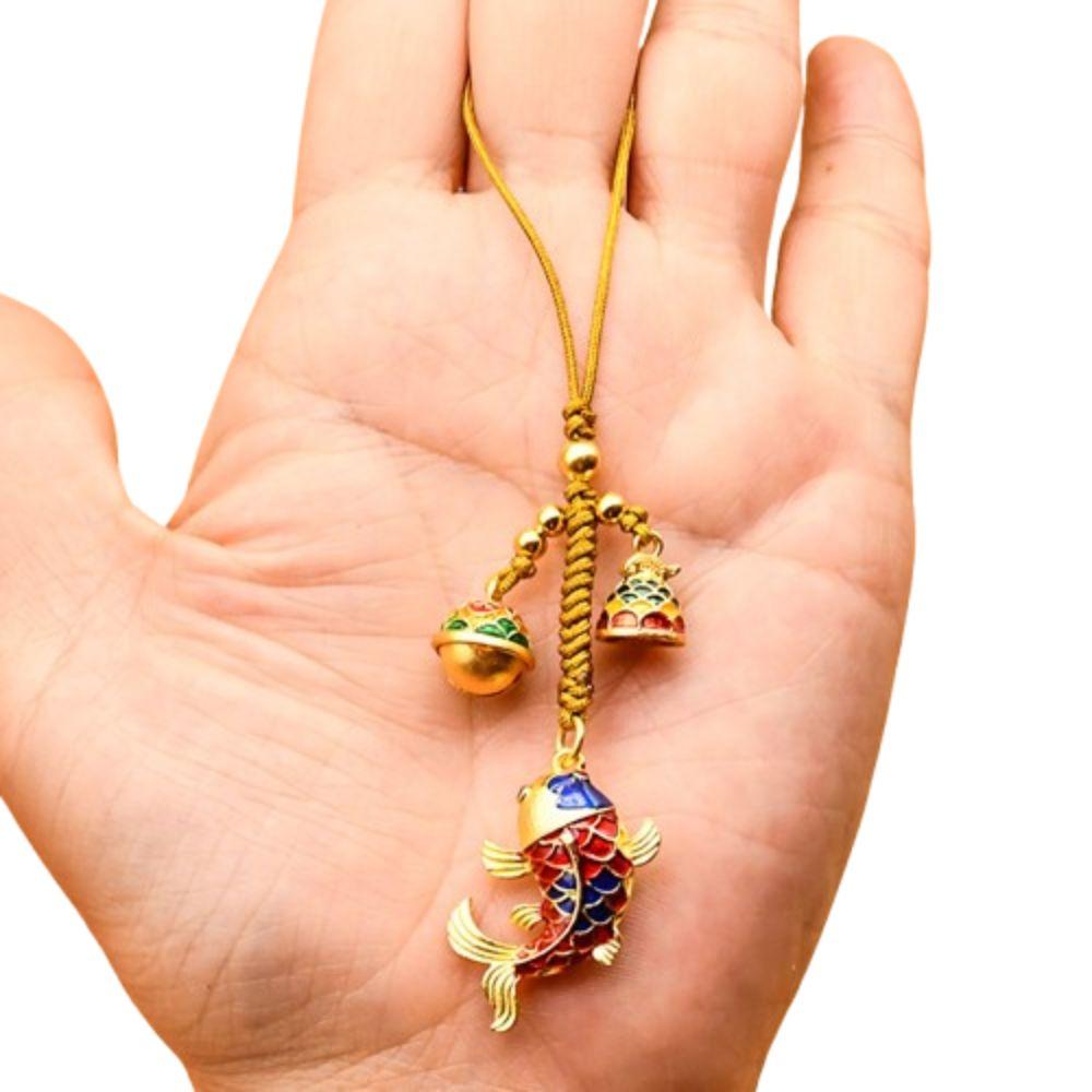 Chinese Style Lucky Keychain Small Pendant Car Key Chain Unique Key Chain Strap  Women