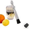 22.5cm Stable Antiskid Bar Cocktail Muddler Mojito Stainless Steel Bar Mixer Barware Drink Fruit Muddler Crushed Ice Bar Tools