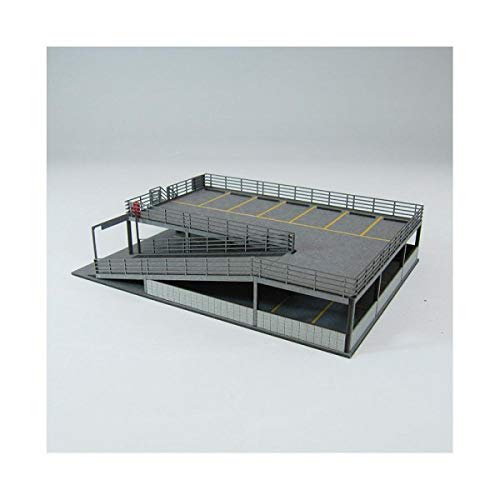 Sankei 1/150 Nostalgic Diorama Series Parking Lot A Paper Craft