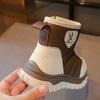 Winter Snow Boots For Children Waterproof Platform Teenager Kid's Plush Boots Thick Warm Boy's Girl's Cotton Shoes Warm Boots