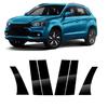 6 Pezzi Copri Montanti Pilastri Finestrini Portiere Auto Adesivo Per Mitsubishi ASX 2011 2012 2013 2014 2015 2016 2017 2018