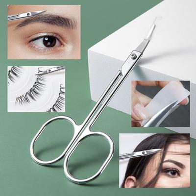 Cutie Pie - Curved Stainless Steel Makeup Scissors