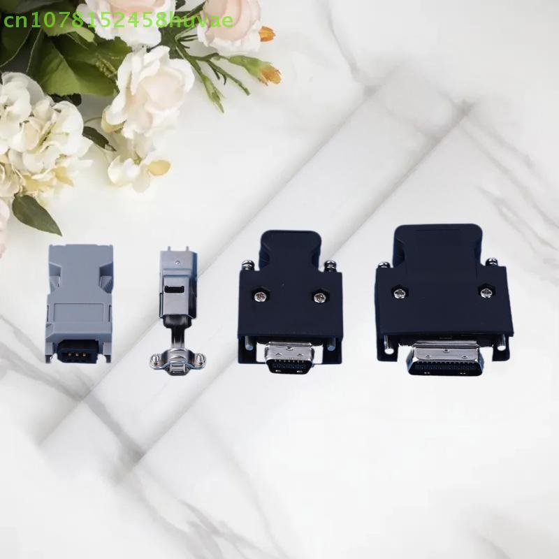 SM-6/10/14/20/26/50P/6E Pin Soldering Connector MDR/SCSI 1394 Encoder Servo Drive Plug - Various Sizes Available