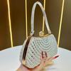 Retro Pearl Handbag, Fashionable Single-shoulder Crossbody, Light Luxury and High-end Evening Bag Casually