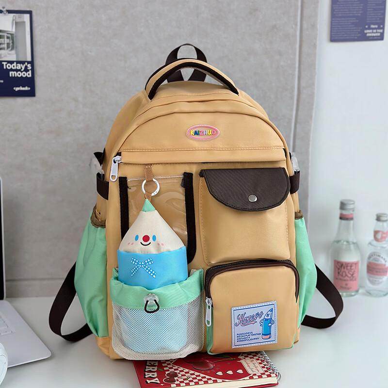 Li Shen Harajuku Style Oxford Backpack for Students