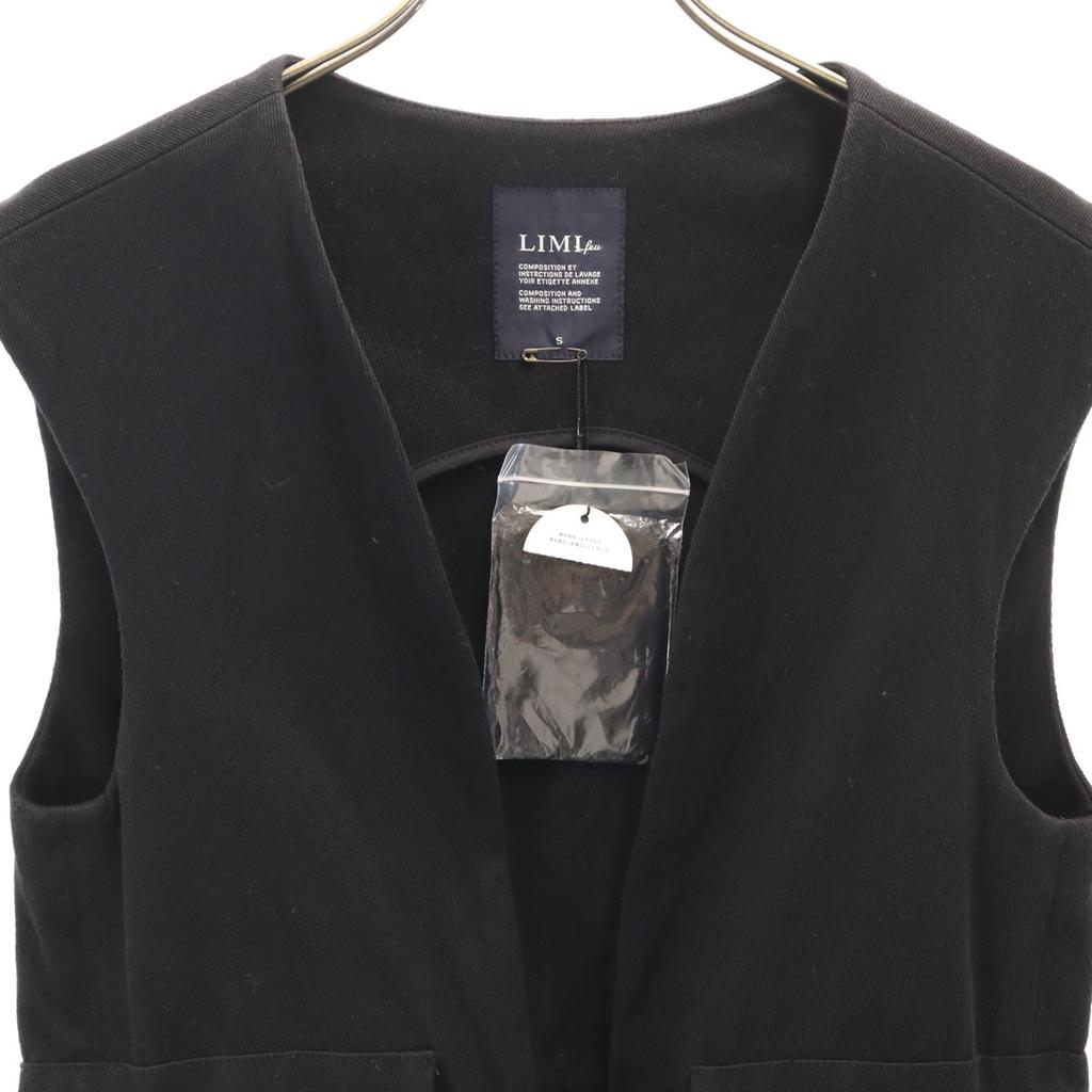 LIMI feu made in Japan long Best S black Youji Yamamoto Women Used