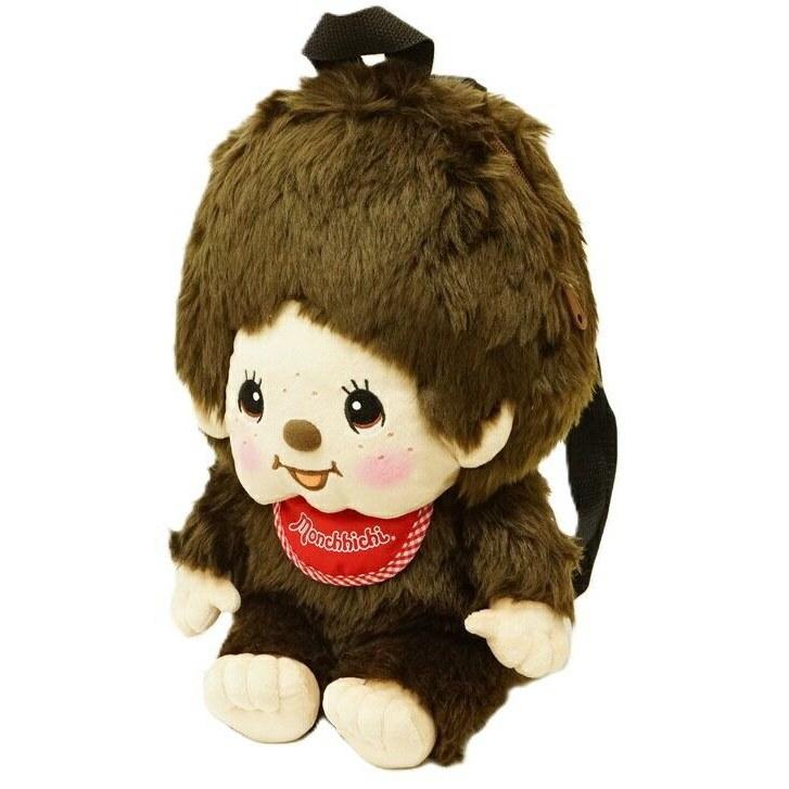 Unic Childrens Plush Backpack Monchhichi-kun (MC-0007BY)