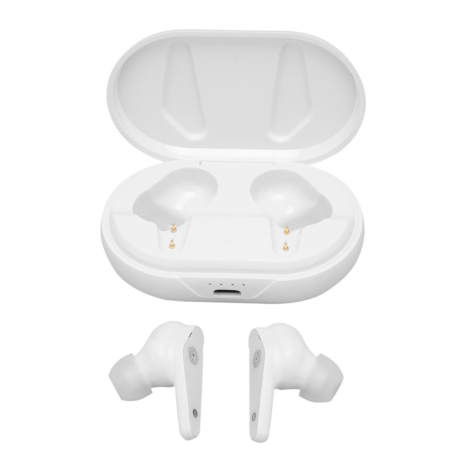 

Bluetooth-гарнитура с зарядным отсеком, беспроводные наушники Bluetooth 5.0 с функцией двойного вызова