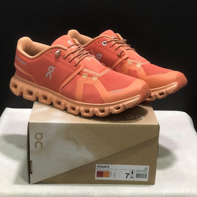 On Ang Run Cloud 6 comfortable non-slip shoes, wear-resistant sports and leisure waterproof men's and women's shoes