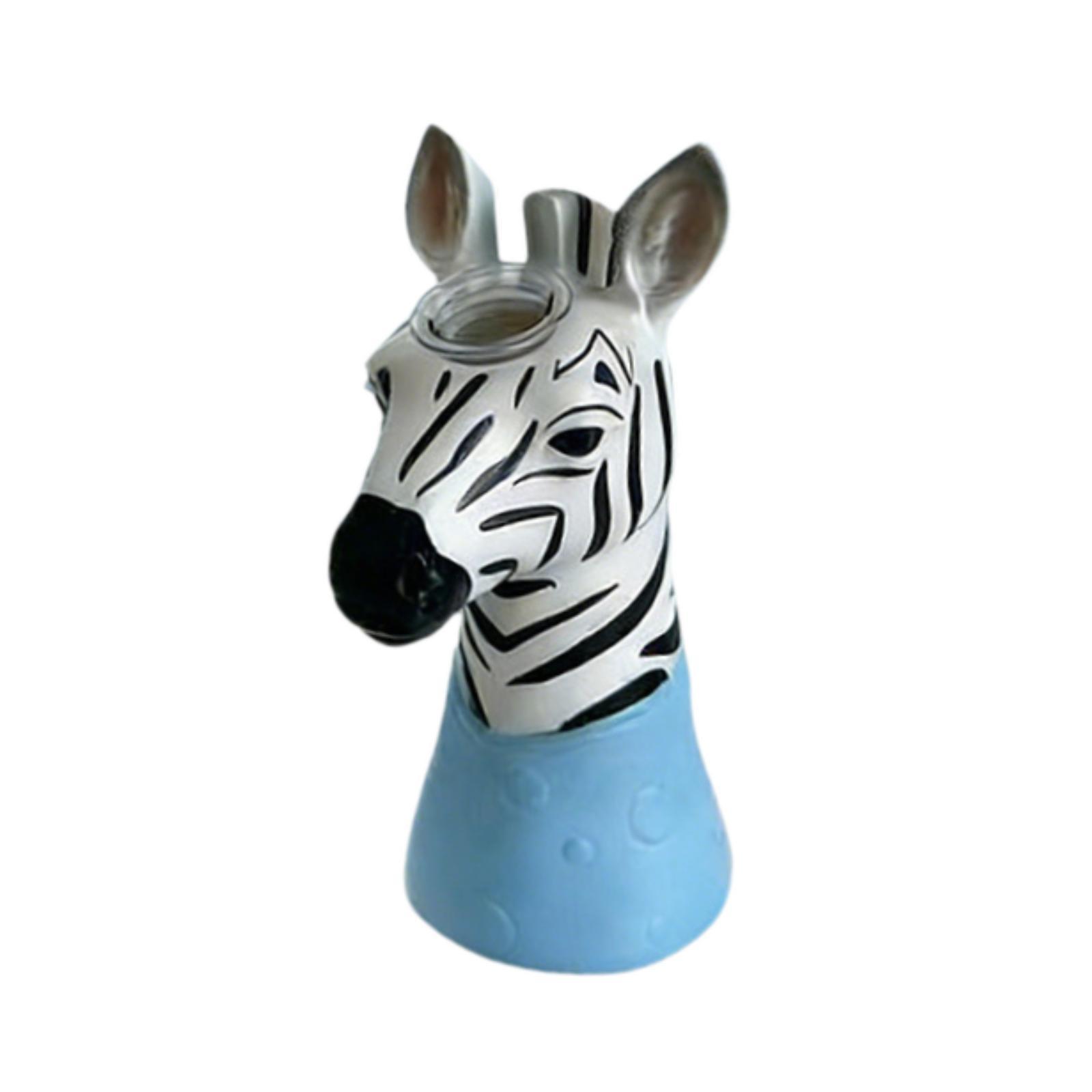 

Animal Face Vase Home Decor Living Room Table Decoration Art Statue Ornaments,Creative,Dried Flower Vase Modern, зебра
