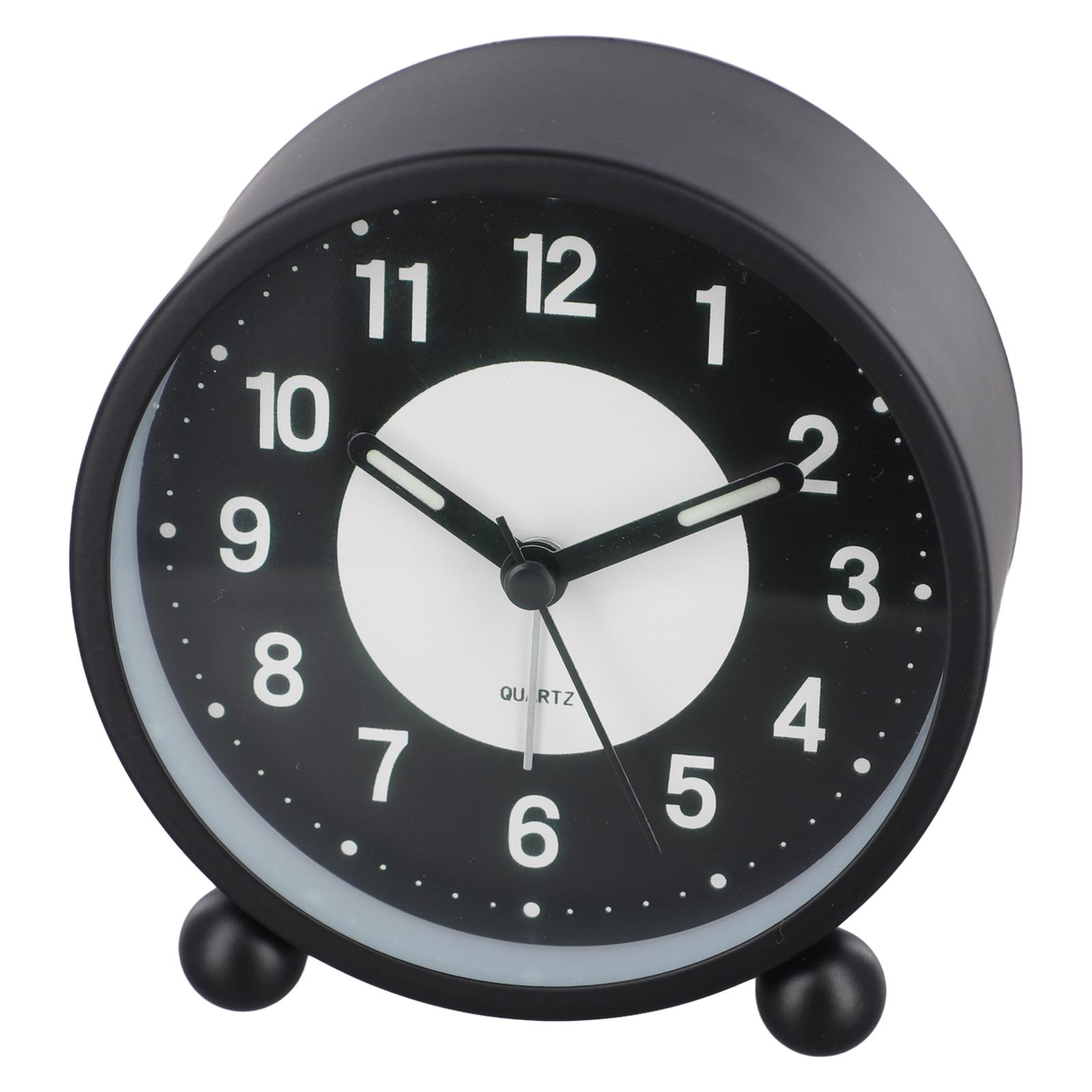 

Battery Operated Clock Glow-in-the-Dark Alarm Clock Bedroom Children\\\ s Table Non-Ticking Glow-in-the-Dark Dial