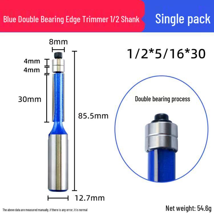 Doppelt gelagerter Kantenfräser Holzbearbeitungsfräser-Set