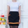Kochschürze Weich mit Halteband Haushalt Kurzschürze für die Küche