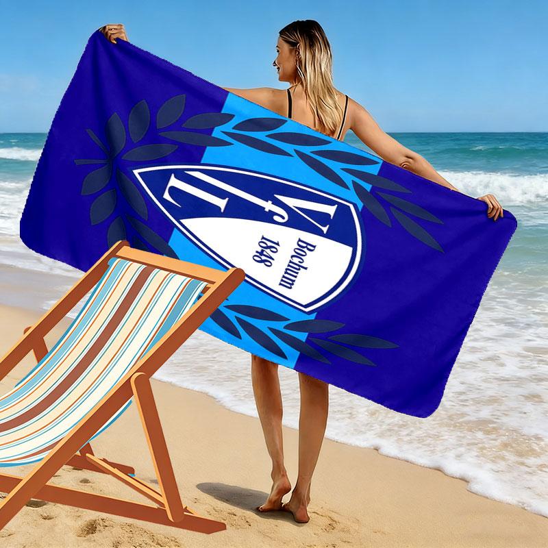Asciugamano da Spiaggia VfL Bochum, Grande Morbido Asciugatura Rapida per Spiaggia Campeggio Nuoto