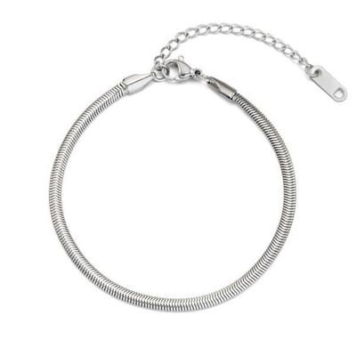 Basic One-Line Snake Bracelet OTBI23402T