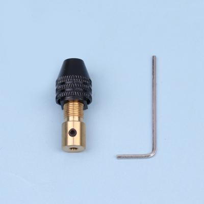 4Mm Mini Drill Collet Smooth Style Micro Drill Self-Tightening Drill Bit Tool Chuck Quick Change Adapter Bit Adapt Woodworking