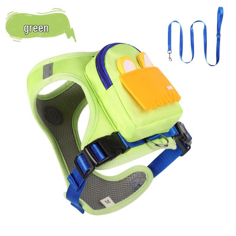 Pet Cartoon Self-Backpack: Small Dog/Cat Outdoor Travel Carrier