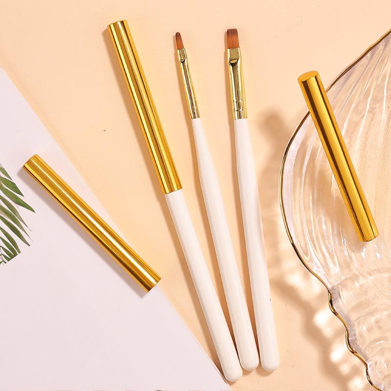Japanese 12-Piece Nail Art Brush Set for Gel and Flower Designs