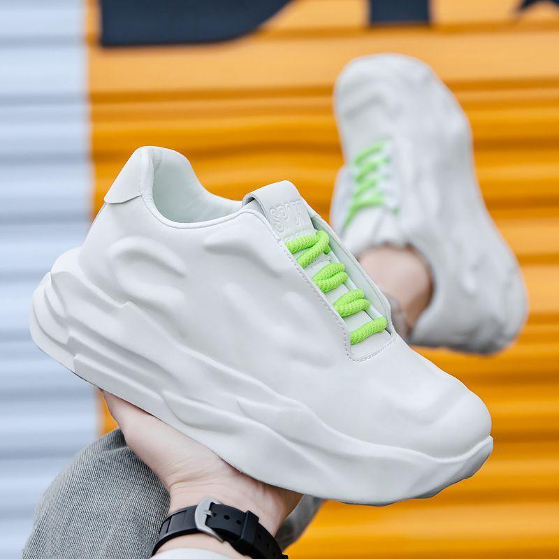 Nové jaro 2024 Stovky párování Pop Boty Pánské tenisky se silnou podrážkou Běžné boty Pánské boty Módní trendy Boty