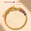 2025 Year of the Snake Dragon King Five-Color Woven Hand Rope for Good Luck - Unisex Gift