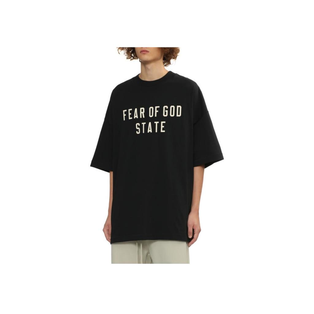 Fear of God Essentials Buchstabenprint Rundhals Freizeit-T-Shirt Herren Oberteile ESSTE254470MP
