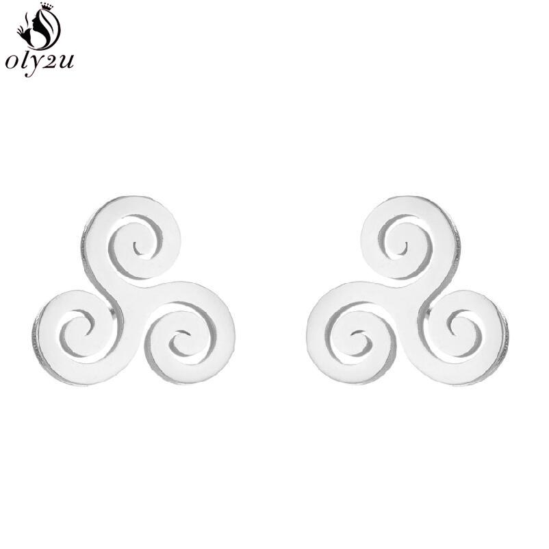 Oly2u Neuron Earrings for Women Anatomy Neuron Stud Earrings Life Tree Biology gift for men girl