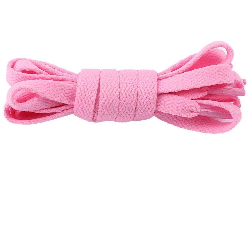 Terylene Cotton Shoelace Colorful Flat Shape Sports Casual Shoes Simple Fashion