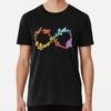 Floral Neurodiversity Spectrum Size S To 5XL Made In the USA T-Shirt