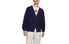 Nike Maglieria Unisex Blu Inchiostro Scollo a V Cardigan Moderato FQ0516-555