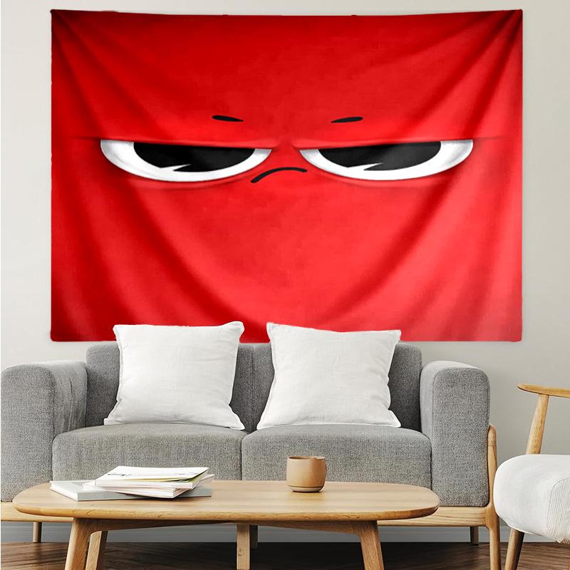 Larva Tapestry for Bedroom Aesthetic Classroom Tapestries Wall Hanging for Living Room Dorm Office,Ideal Creative Gift
