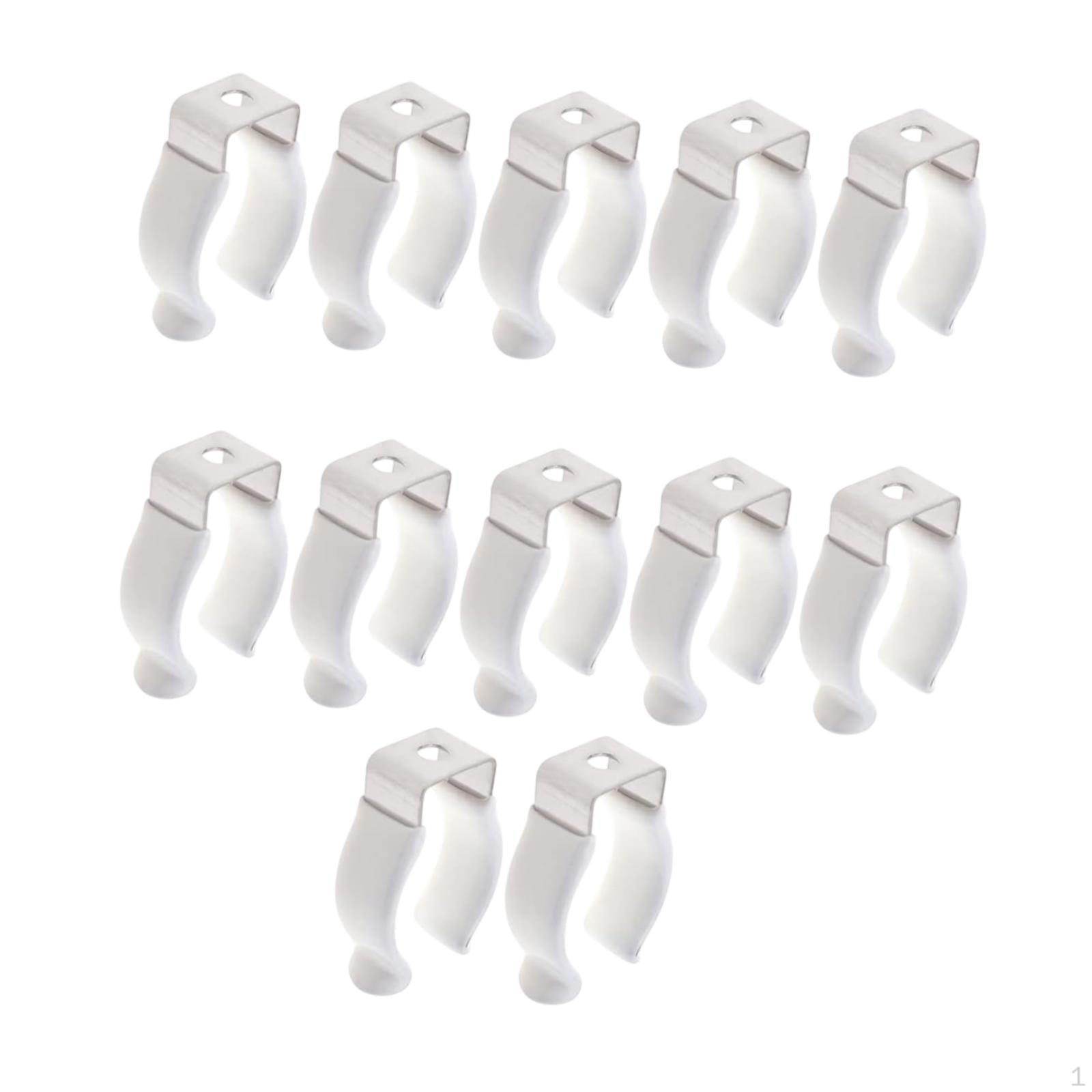 

12 держателей-кронштейнов для люминесцентных ламп, опорные светильники with Foot Wrap